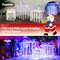 Costway Set of 3 Iridescent Christmas Gift Box LED Lighted Present Box Decoration Yard